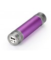Mini 2600mAh Portable External Battery Charger with Build-in Flashlight