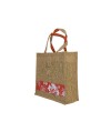 Flower Jute bag (S)