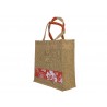 Flower Jute bag (S)