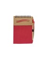 Eco notebook with pen