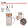 M 4462 Double Wall Glass Mug