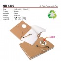 NB 1200 A4 Pad Folder With Pen