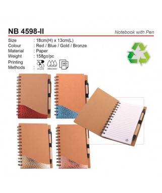 NB 4598-II Notebook With Pen