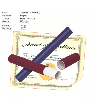 Certificate Scroll