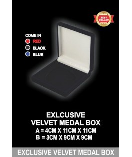 Exclusive Velvet Medal Box