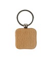 Wooden Square Key Chain