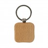Wooden Square Key Chain
