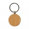 Wooden Round Keychain