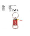 Metal keychain with Bottle Opener (Rectangle)