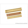 ECO Wooden Pencil Case with Ruler