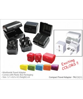 Compact Travel Adapter TA2
