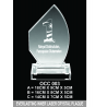 Everlasting Inner Laser Crystal Plaque