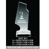 Everlasting Inner Laser Crystal Plaque