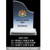 Exclusive Crystal Plaque