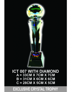 Exclusive Crystal Trophy